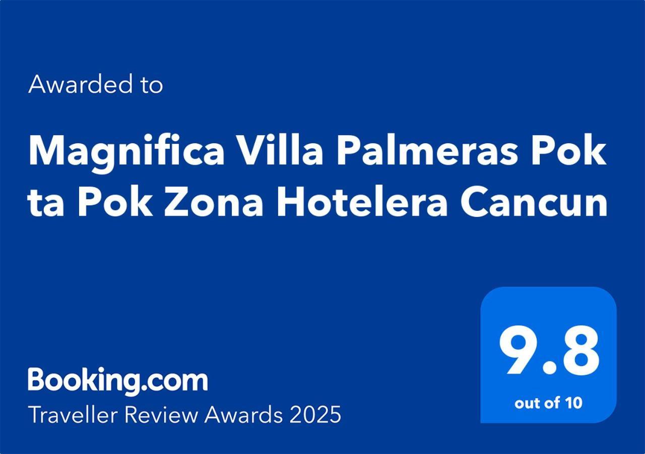 Magnifica Villa Palmeras Pok Ta Pok Zona Hotelera Cancun Cancún Exterior foto